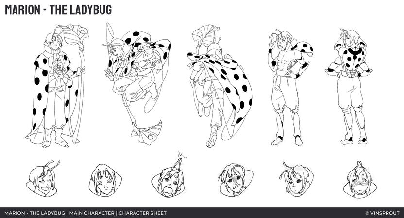 MARION THE LADYBUG | MAIN CHARACTER